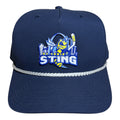 Navy Richardson Rope Hat