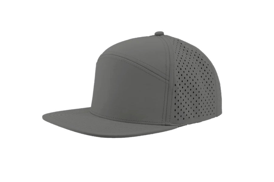 Youth 7 Panel Hat (choice of color and logo)