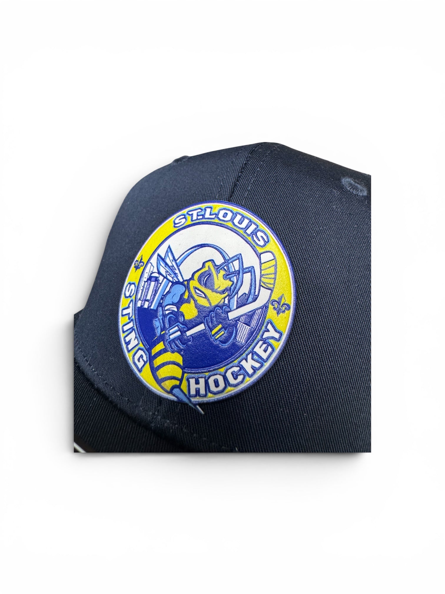 Youth Navy sting circle logo